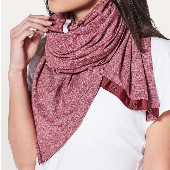 lululemon athletica Accessories - Lululemon vinyasa pink scarf